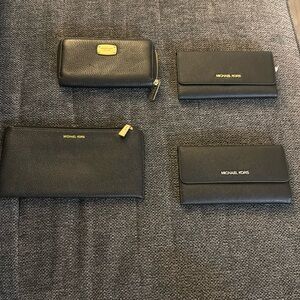 AUTHENTIC: Michael Kors Black Wallet